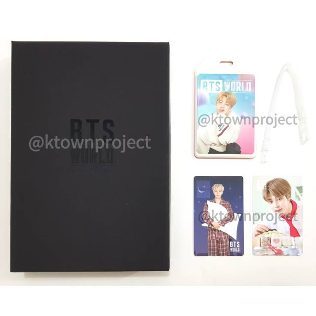 [INCLUDE POSTER + LIMITED GIFT] BTS WORLD OST SOUNDTRACK JIMIN PHOTOCARD VOUCHER GAME BTS WORLD OST