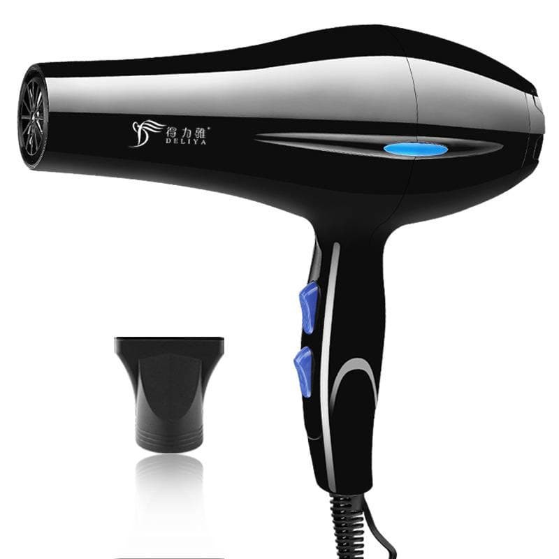 LF - Hair Dryer Deliya 1200W Pengering Rambut Termurah Hair Dryer Black