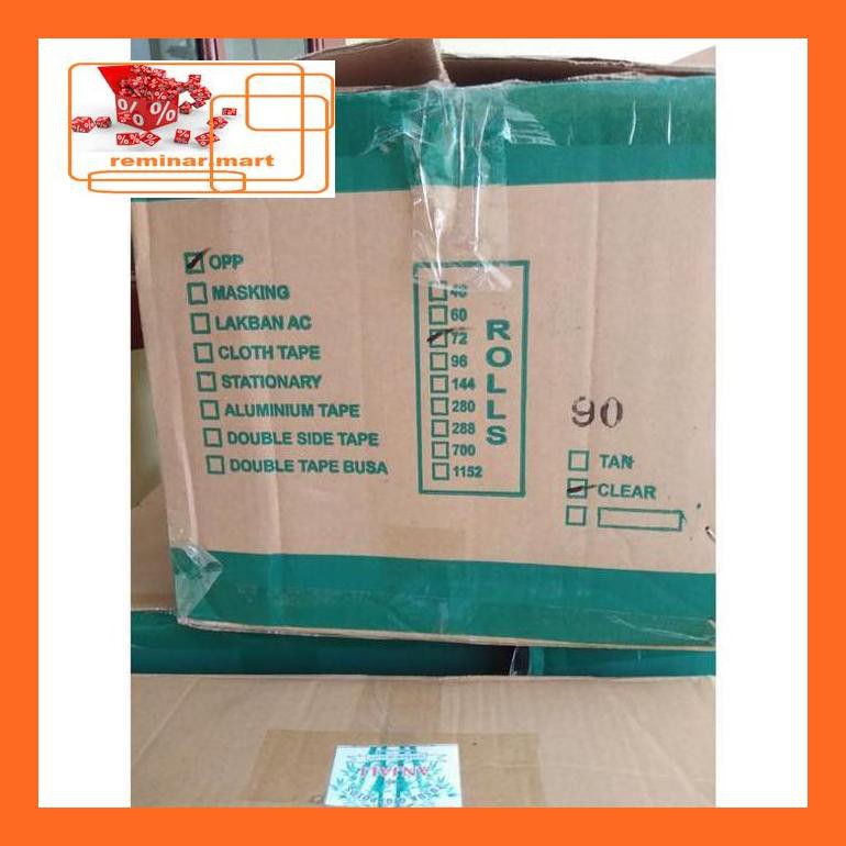 

474Srem Lakban Bening / Lakban Bening 72 Yard (Super Murah) Repjd80E