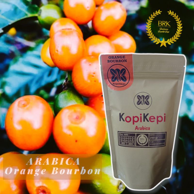 

kopikepi arabica orange borbone 250gr