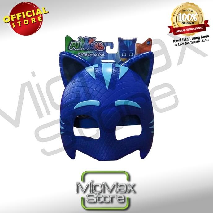 Pjmasks Pj Masks PJ Mask Catboy Mask Topeng Mainan Original Asli