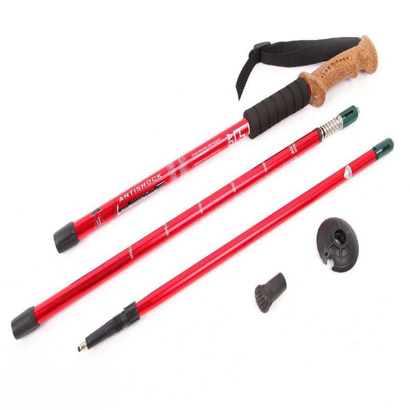 AOTU Tongkat Hiking Trekking Alpenstocks Pole - 7075