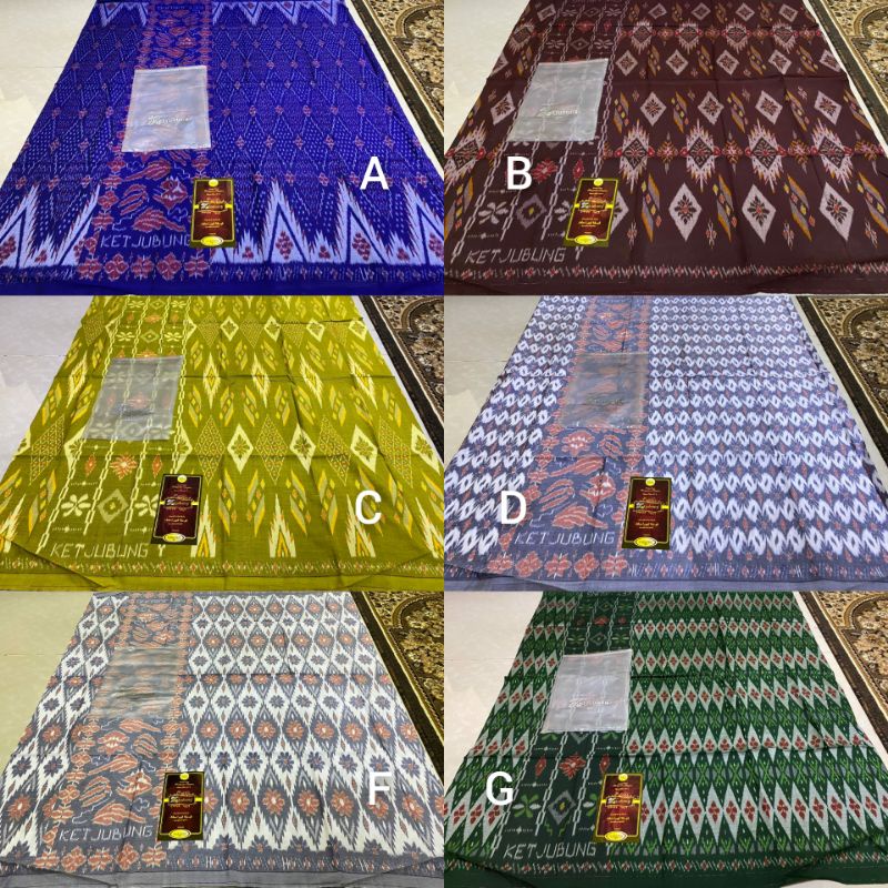 Sarung Kecubung Goyor Motif / Sarung Goyor Merk Ketjubung Original High Quality