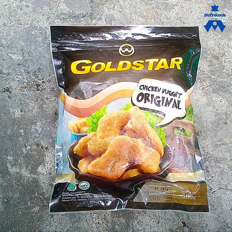 Jual Goldstar Chicken Nugget Original 500gr Shopee Indonesia