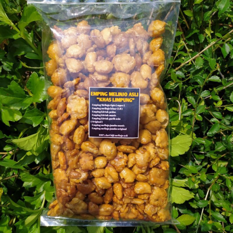 

Piscoklegit_ Emping Melinjo Kletuk Manis 1/2Kg Matang