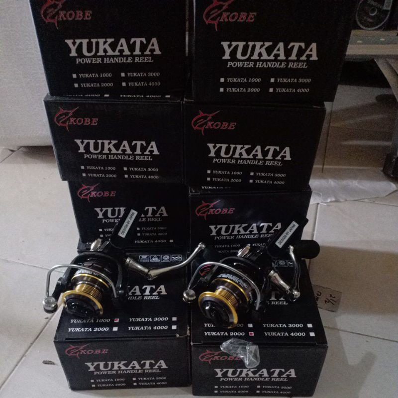 reel ul murah power handle kobe yukata 12+1 bb