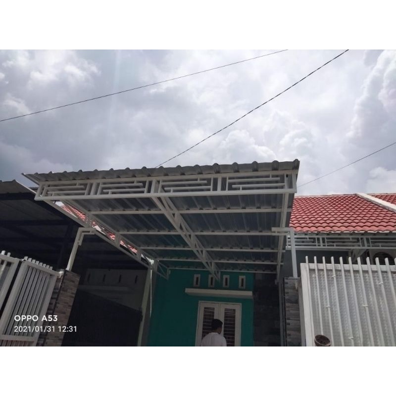 kanopi teras minimalis