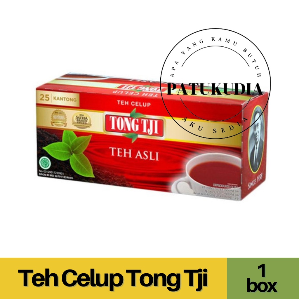 

Teh Celup Tong Tji 1 box isi 25 kantong