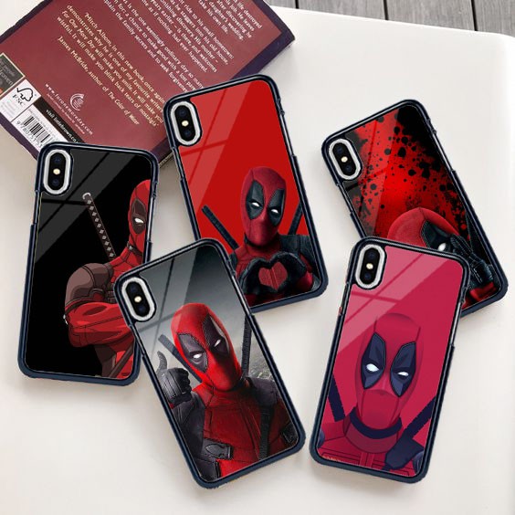 [P107] Phone Case Dpool 2D Printing For All Type Oppo Realme Samsung vivo Xiaomi Iphone