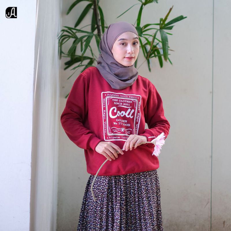 SWEATER WANITA TERBARU BY ALIETHA OOTD REMAJA MODERN KEKINIAN