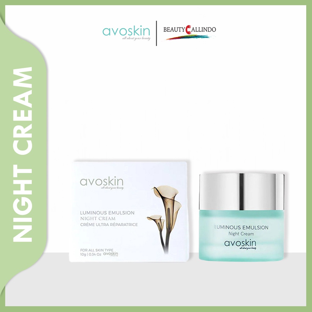 AVOSKIN Luminous Emulsion Night Cream