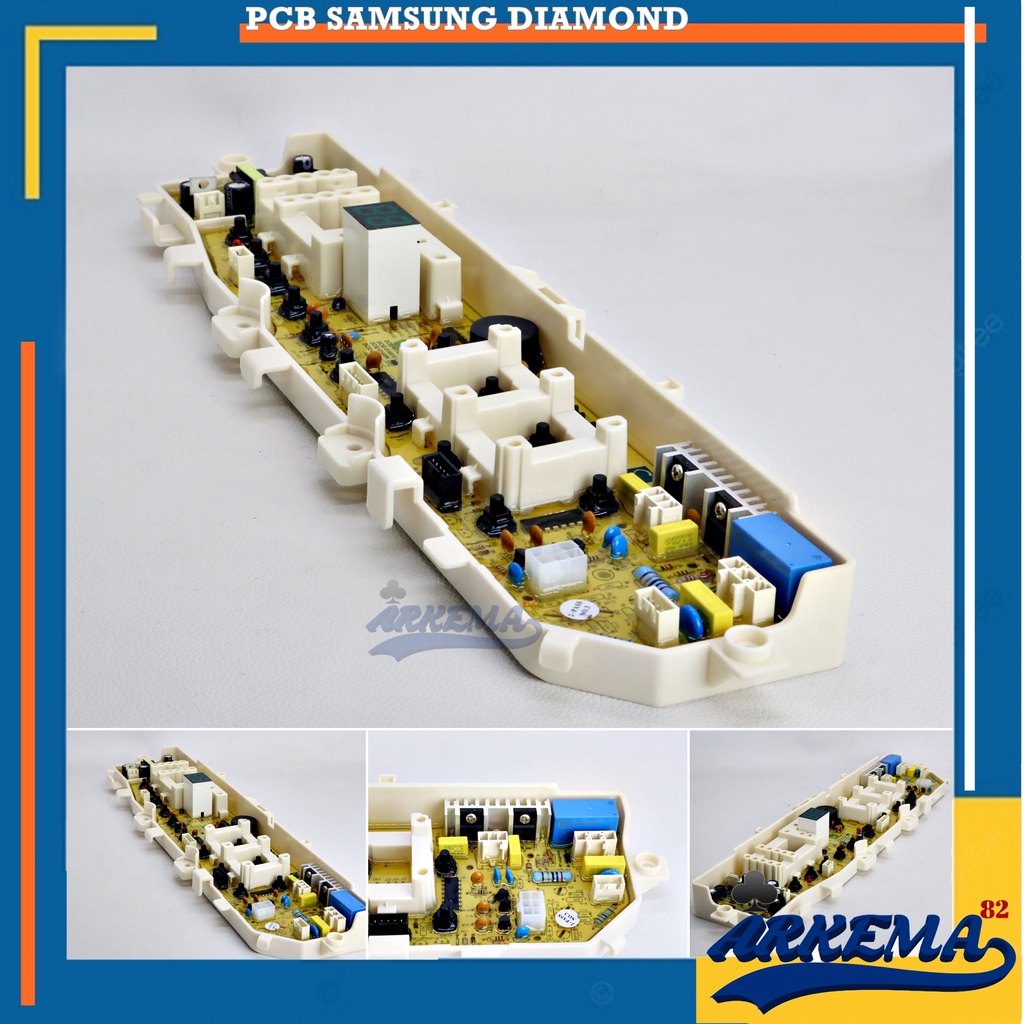 MODUL PCB MESIN CUCI SAMSUNG DIAMOND / MODUL PCB MESIN CUCI SAMSUNG WA70H4000 / WA80H4000 / WA85H4400 / DC92-01681G