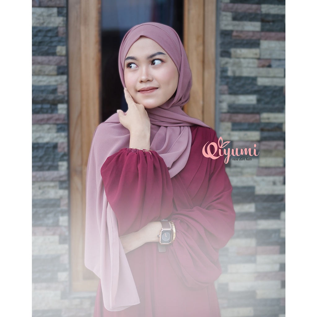 Hijab Pashmina Melayu Ceruty Babydoll Instant