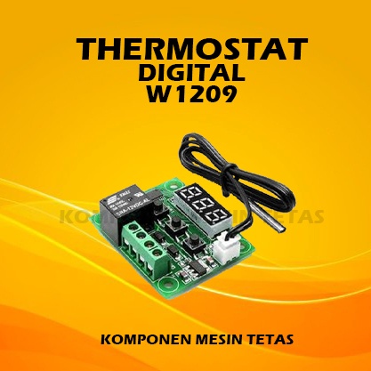 Termostat Termostat Digital W1209 Mesin Tetas Telur Telur Full Otomatis Penetas RMT