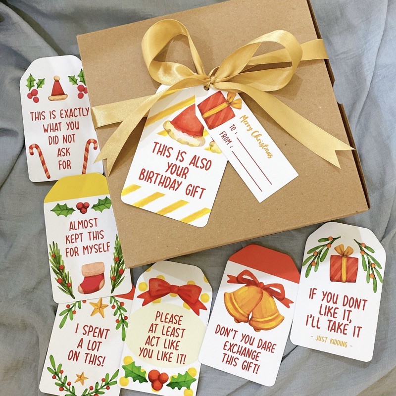 

Christmas Gift Tags - Label Lucu Kado Natal