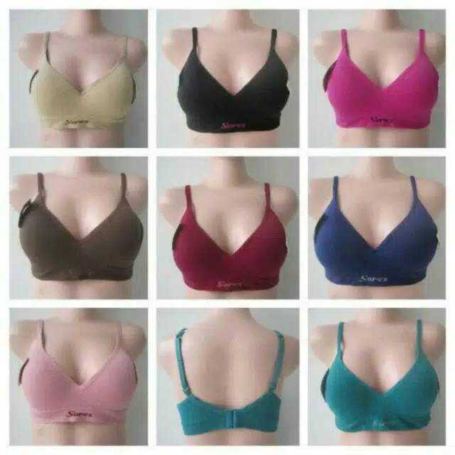 SOREX Bra 65001 Busa tipis  Tanpa  kawat  Casual  comfort