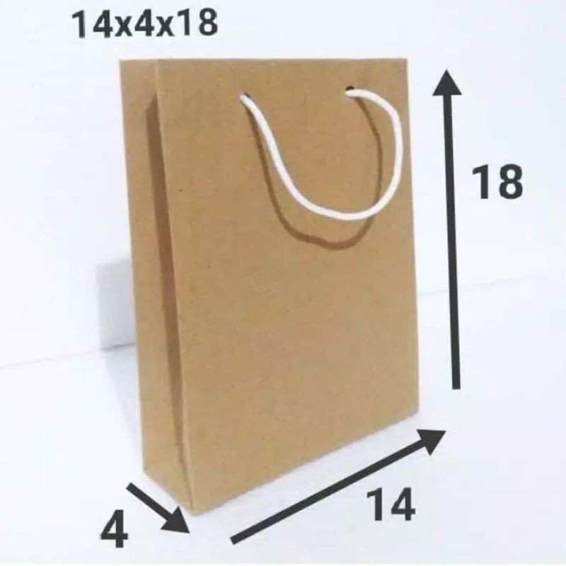 

Paperbag Mini Ukuran : 14x4x18