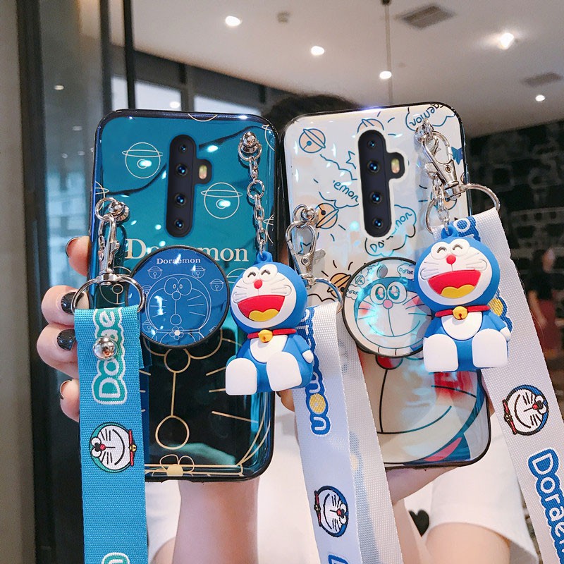 Kesing Ponsel OPPO Reno 2F 2Z TPU Doraemon Cartoon Kesing Ponsel OPPO Reno 2F 2Z TPU Doraemon Cartoon