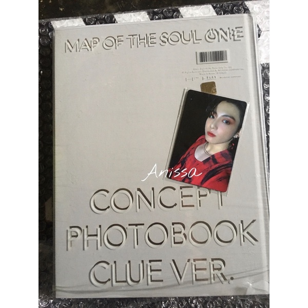 BTS SET ON:E photobook clue ver + PC Jungkook