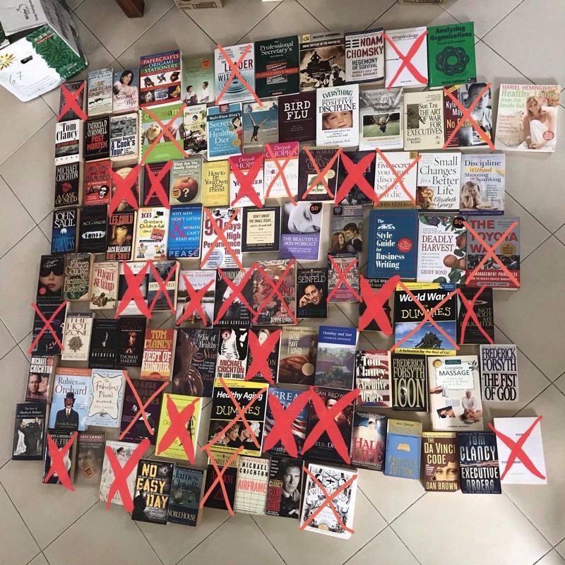 [PRELOVED] Buku / Novel - Import - BEKAS - Bahasa Inggris