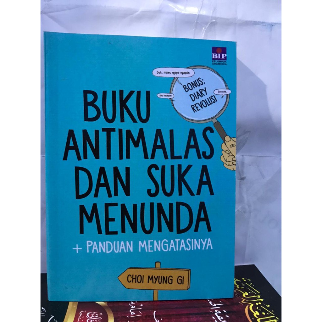 Buku Anti Malas dan Suka Menunda