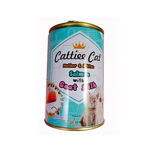 PH.Medan Cattie Cat Kaleng 405gr Mother&amp;Kitten/Adult with Goatmilk