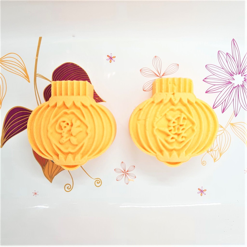 (2pc) cetakan kue bulan (50gr) mooncake press mold PREMIUM-LATERN