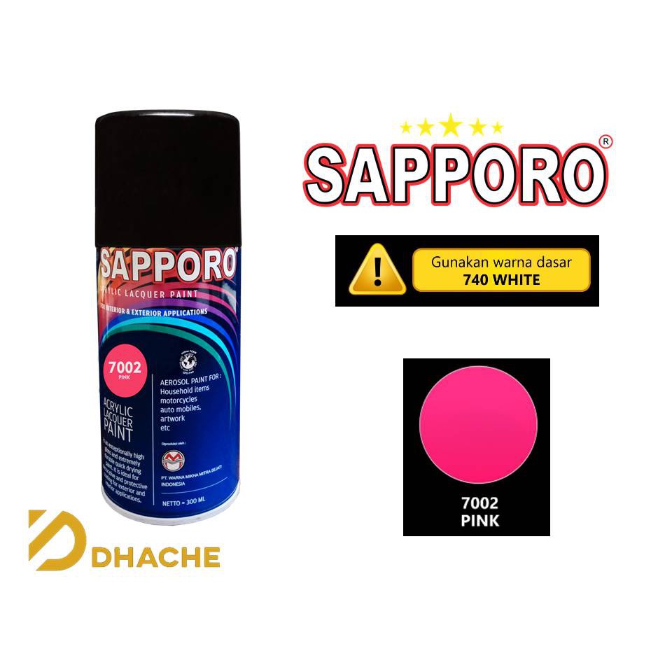 CAT SEMPROT SAPPORO SPRAY PINK / PINK STABILO 7002 300 ml