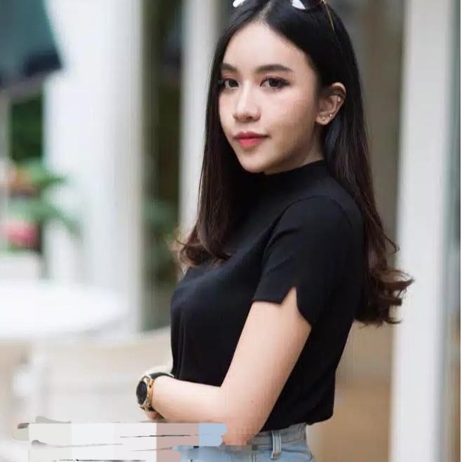 《IMPORT》 SS GISEL TEE / GIGI TEE / HAYNEK / BAJU WANITA BASIC TEE / TSHIRT GIANT BASIC,, ✵