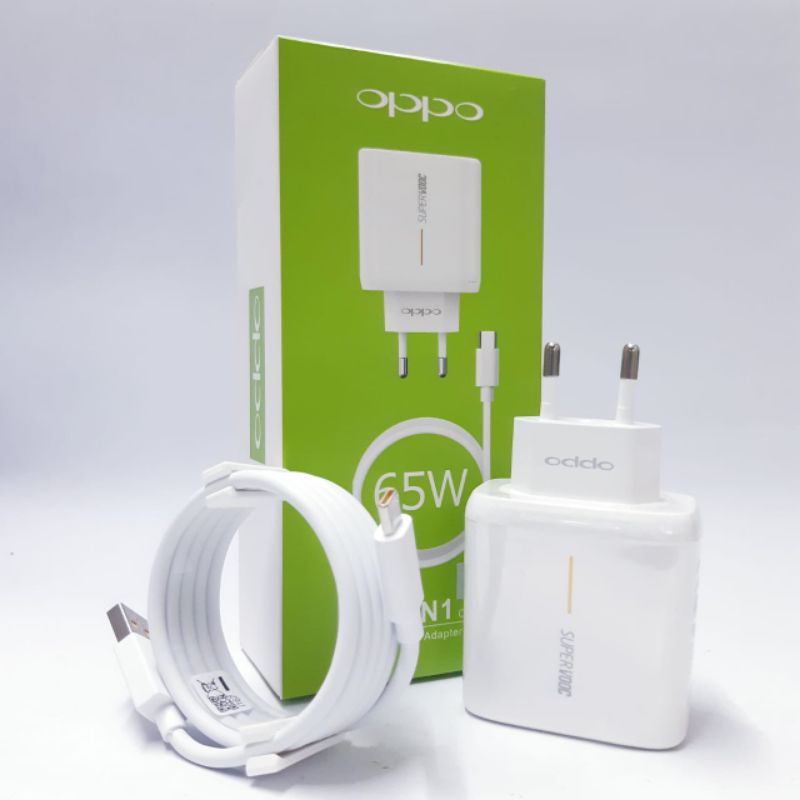 Charger Oppo 30W 65W 2A Kualitas Original super VOOC on Fast Charging Garansi 6 Bulan