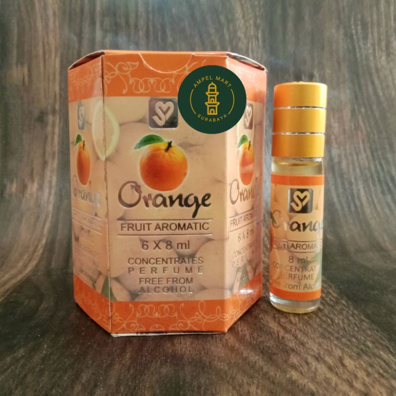 Parfum Orange Aroma Jeruk Satu Box Isi 6 Pcs - Supermade