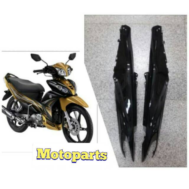 Cover body jupiter z robot 2010 hitam
