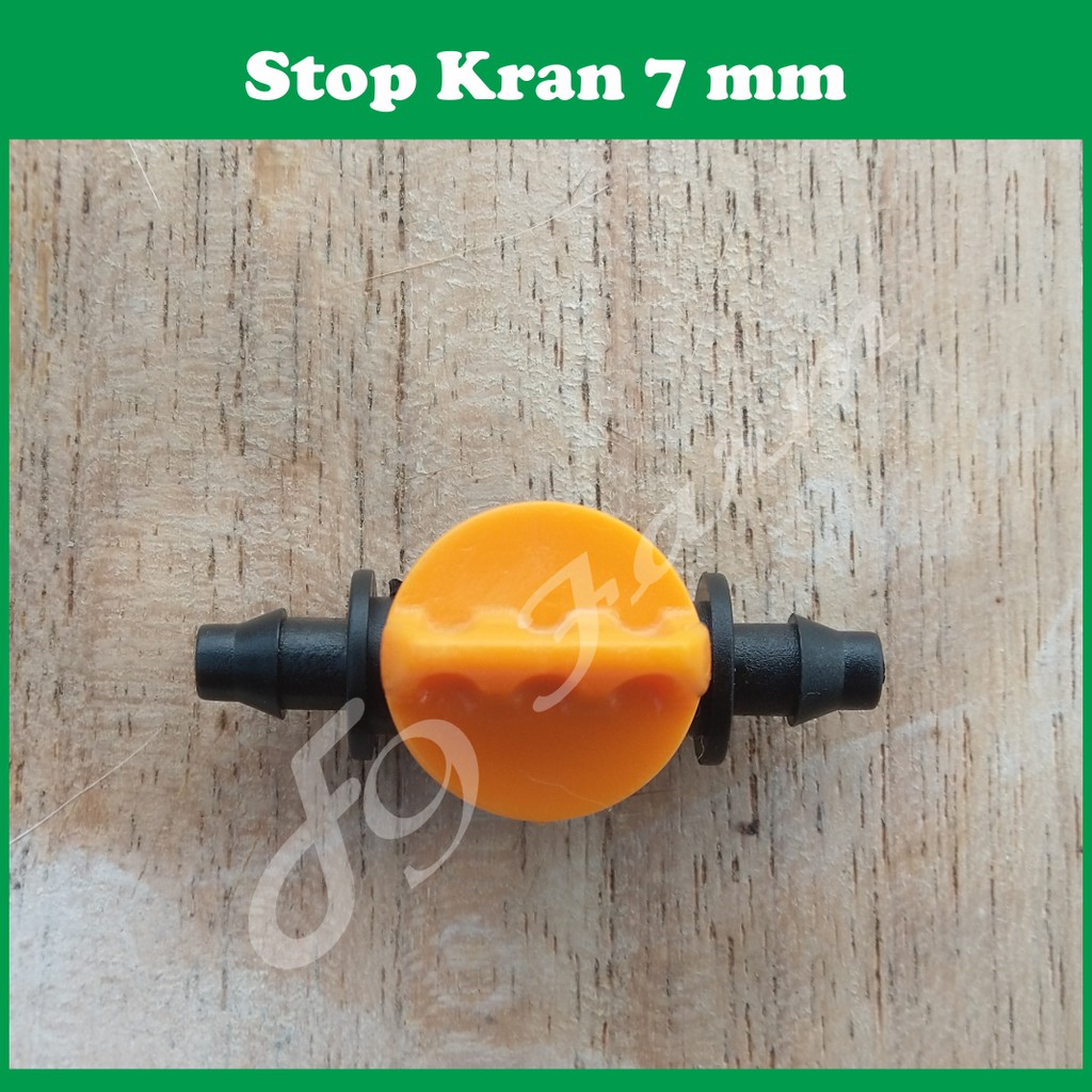 Stop Kran / Valve 7 mm - Kran Selang 7 mm Hidroponik