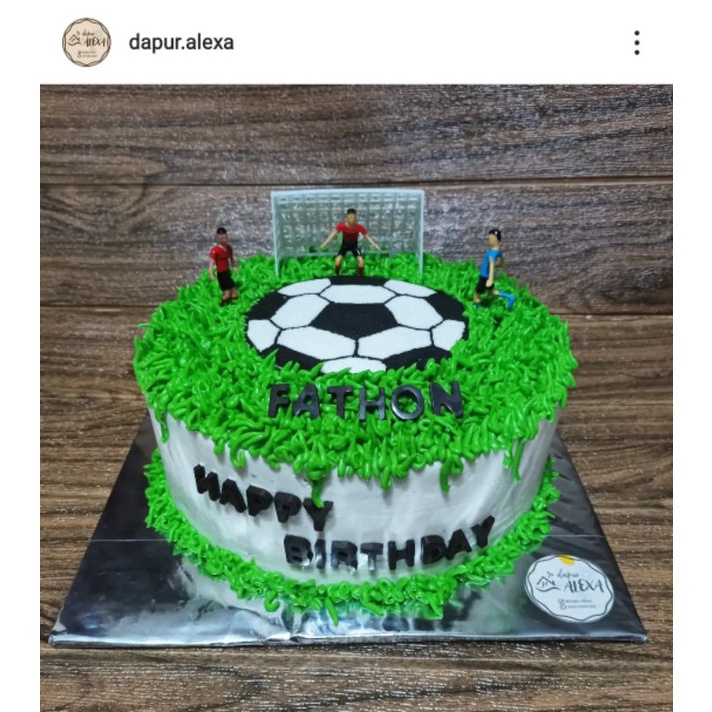 

custom cake bandung / kue sepak bola / kue ulang tahun / birthday cake