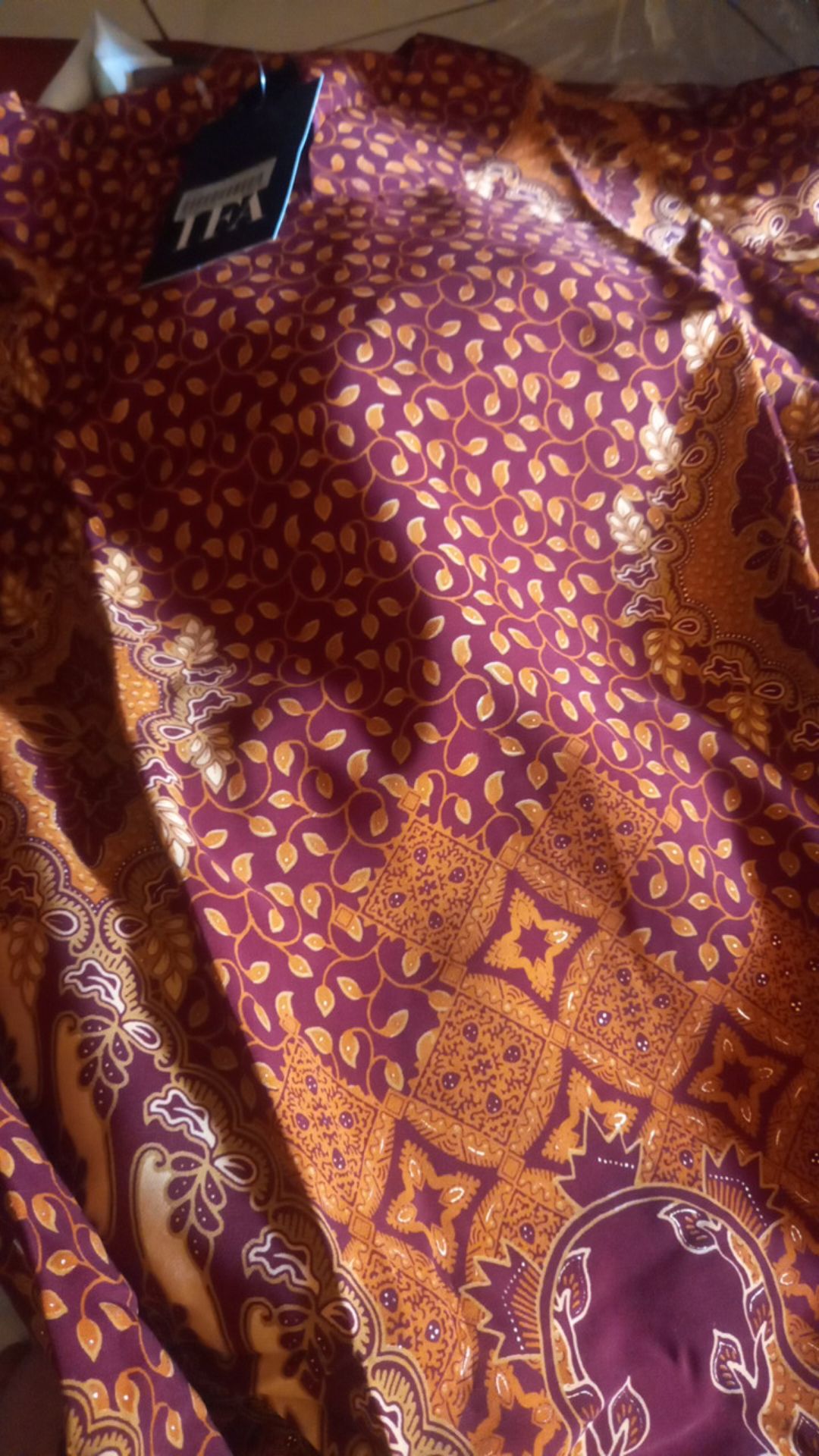 Batik Tunik Ganish 19 Maroon Comb By Ifa