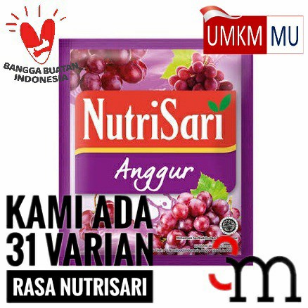 

201nhgg Nutrisari - Anggur (1 Renceng = 10 Sachet) Ds201Fs