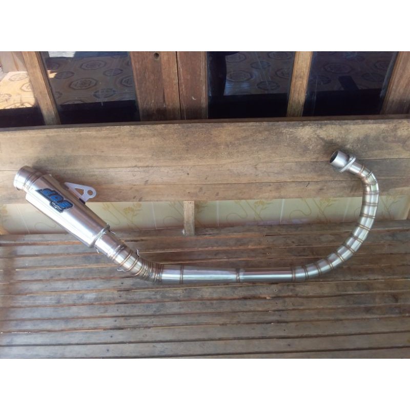 knalpot dos leher barbara gl mp cb tiger