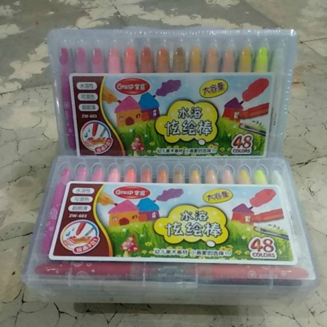 

Grasp stik besar model putar isi 48 warna