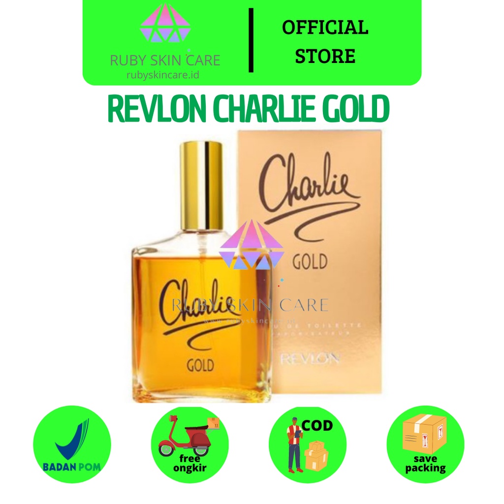 [PROMO] REVLON - REVLON PARFUM | Parfum Revlon Charlie Gold 100ml | REVLON RED