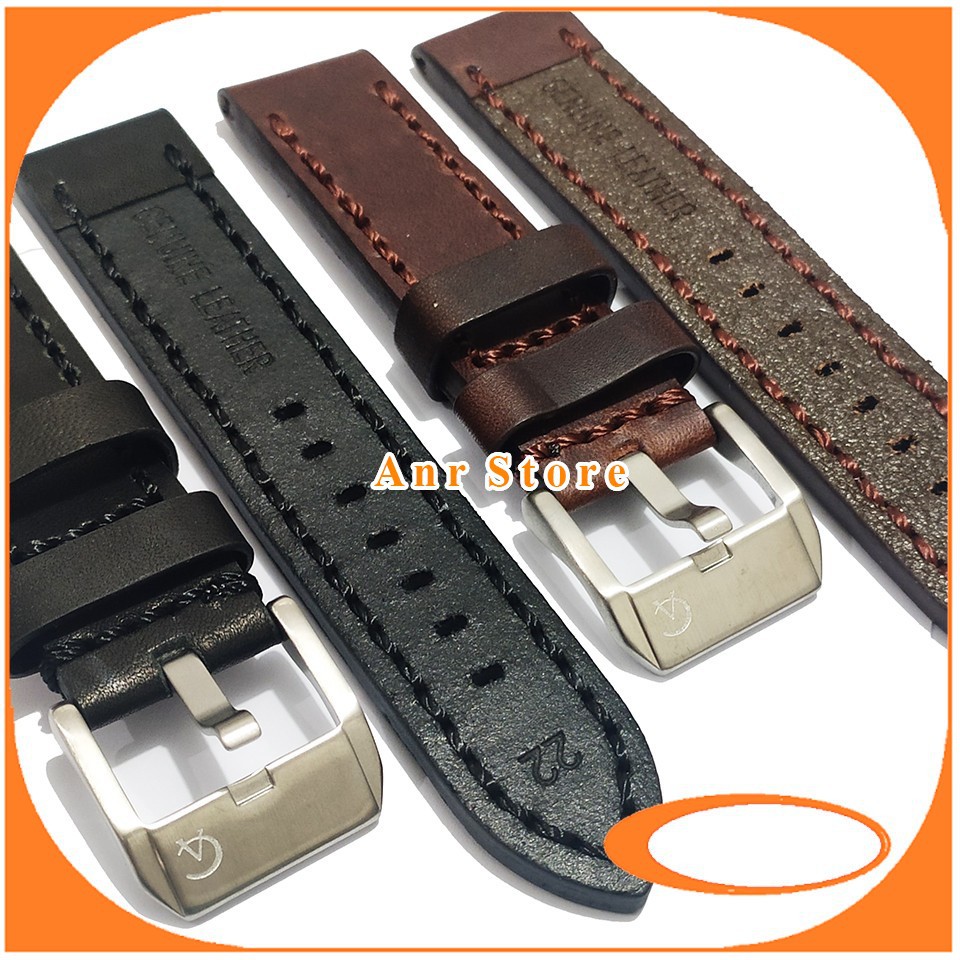 Strap Tali Jam Tangan Alexandre Christie Original Oem 22 mm 24 mm