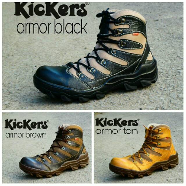 KICKERS ARMOR KULIT SAFETYBOOT