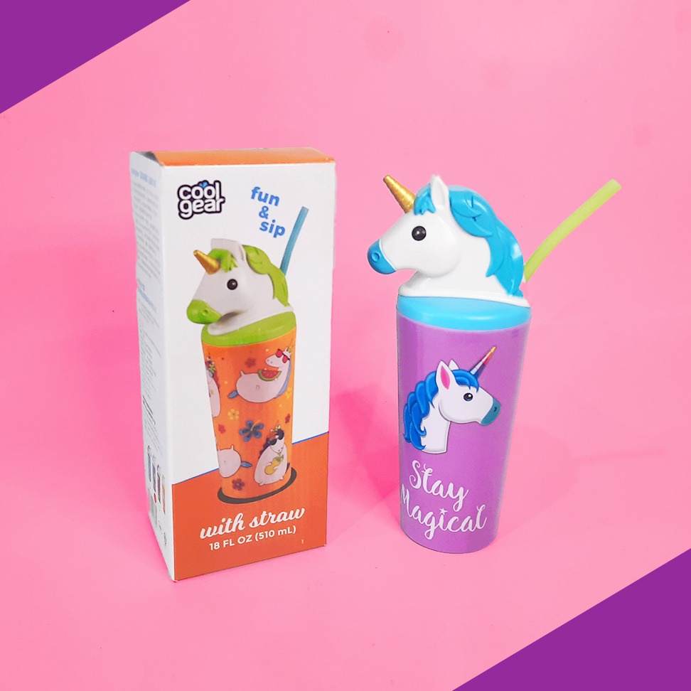 ORIGINAL COOL GEAR TUMBLER UNICORN 510ml 7934