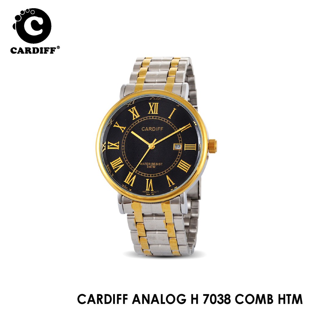 Cardiff Analog H 7038 Jam Tangan Kasual & Couple