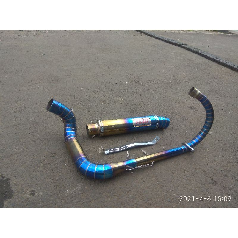 knalpot kidal cobra leher C vixion , fu