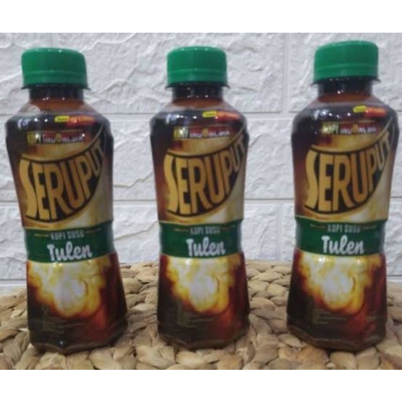 

Kopi Indonesia SERUPUT Kopi Susu Tulen 200ML