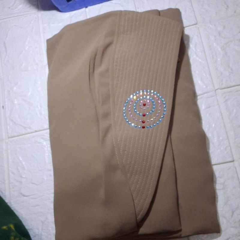 Thewa//Khimar Andara Standar Ori Thewa-Khaki