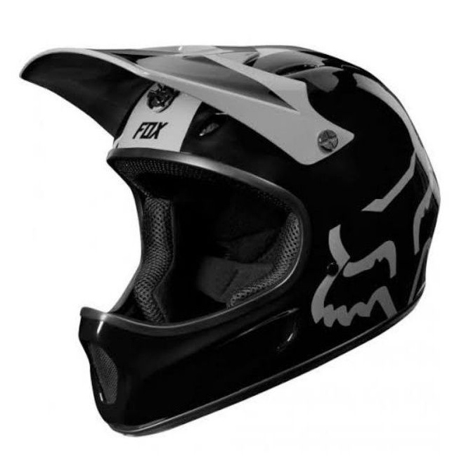 HELM SEPEDA FOX RAMPAGE HELM MTB HELM DOWNHILL FOX RAMPAGE ORIGINAL