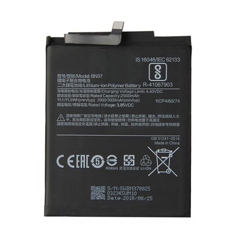 Battery Baterai Batre Handphone Xiaomi Redmi 6 / 6A / BN 37 BN37 BN-37