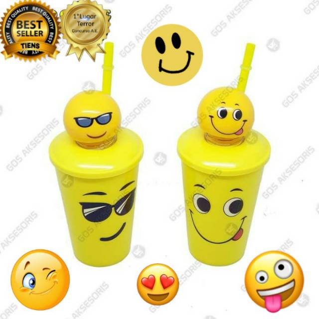 TUMBLER EMOTIKON GELAS EMOJI ORIGINAL