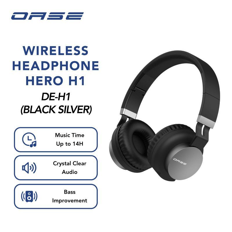 OASE WIRELESS HEADPHONE HERO DE-H1 ORIGINAL